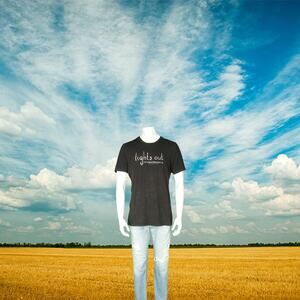 Lights Out Horror Movie Warner Bros Film Promo T Shirt Tee M